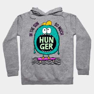 Hungry Funny Monster Hoodie